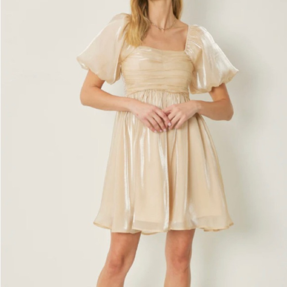Champagne Entro Dress